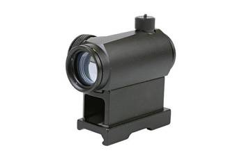 A1 replica collimator sight with QD and low mount - black