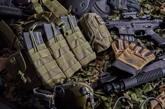 Rękawice taktyczne Armored Claw BattleFlex - czarne