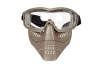 ANT mask with goggles - tan