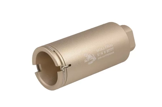 Flash hider / exit gas concentrator Skull Frog - Tan