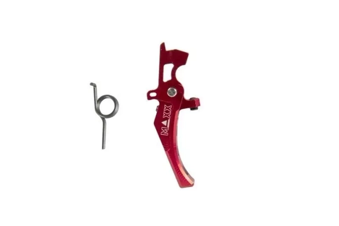 CNC Aluminum Advanced Speed Trigger Tongue (Style D) - red