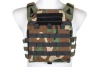Specna Arms Tactical Plate Carrier type waistcoat with assault panel Woodland