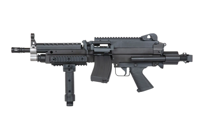 Karabin maszynowy ASG A&K M249 Para Czarny