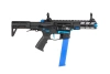 Replika pistoletu maszynowego Nemesis X9 - czarno-niebieska