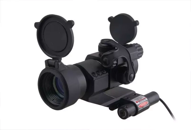 Kolimator z podświetleniem R/G i laserem