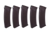 Set of 5 Hi-Cap S-Mag magazines for J-series 380 balls Plum