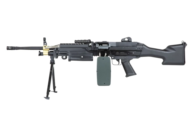 airsoft machine gun A&K Cybergun M249 MK2 Black