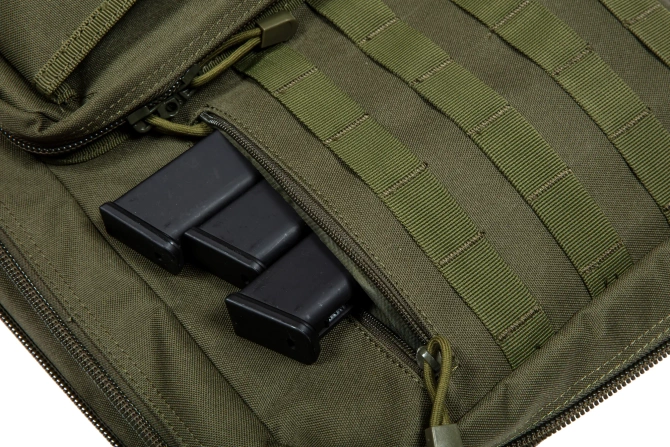 Double GunBag V4 - Black - Olive