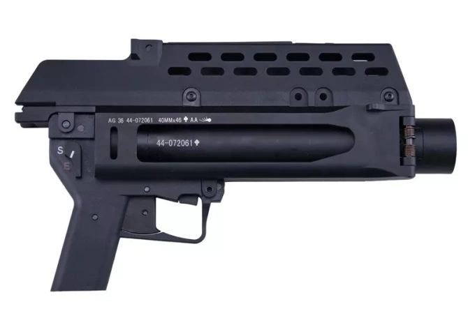 Grenade launcher for GF36 / Black