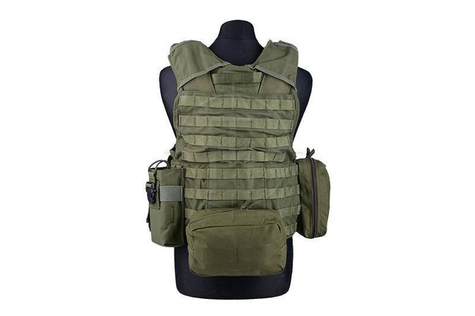 Kamizelka typu CIRAS Land z kompletem ładownic M - olive drab