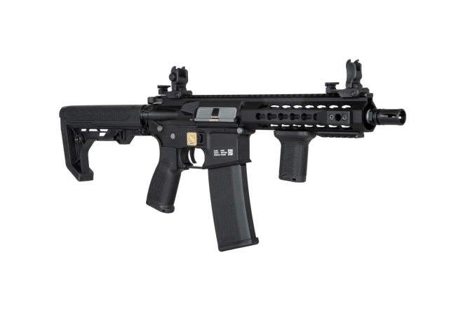 SA-E08 EDGE™ Light Ops Stock HAL2™ Carbine Replica Black