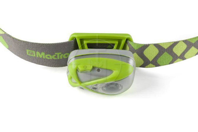 Latarka czołowa Luna - zielona - MacTronic