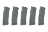 Set of 5 S-Mag Mid-Cap magazines for 125 rounds - Chaos Grey