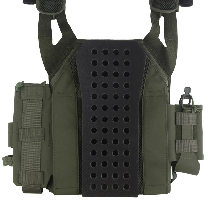 Plate Carrier waistcoat Wosport VE-106 Ranger Green