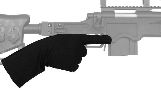 Rekawice taktyczne TM Tactical NOMEX czarne full glv_05_blk