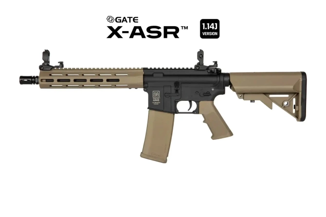 Specna Arms SA-F03 FLEX™ GATE X-ASR 1.14 J Half-Tan airsoft Carbine