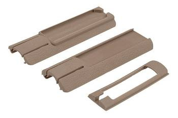 Set of RIS rail covers - tan
