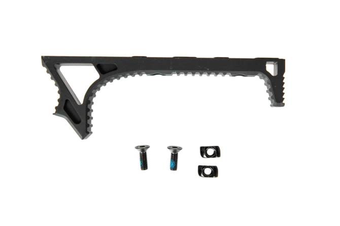 Aluminum M-LOK Angled Forward Grip - Black