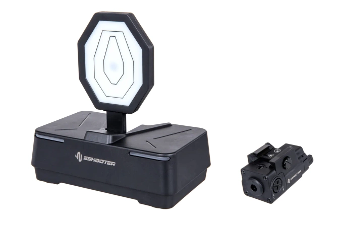E-Shooter Sentry Laser and Sentry 1 Pro Training Target Set Black