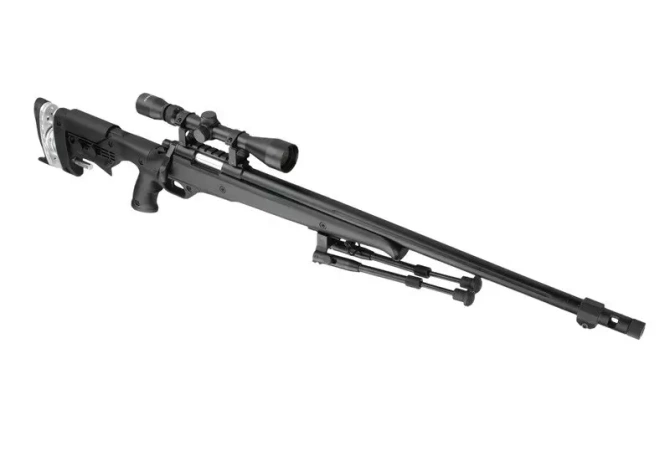 MB12D sniper rifle replica (with scope and bipod)