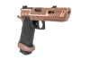 airsoft SRC Sahara Viper DUAL POWER pistol with carrying case and green gas magazine Flat Dark Earth
