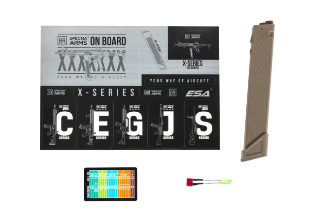 Karabinek ASG Specna Arms SA-FX01 FLEX™ HAL ETU™ 0.5J Half-Tan