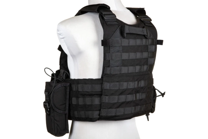 Kamizelka Plate Carrier Emerson Gear 6094A Style z zestawem ładownic Czarny