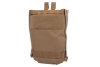 Back panel for Wosport hydration cartridge Coyote Brown