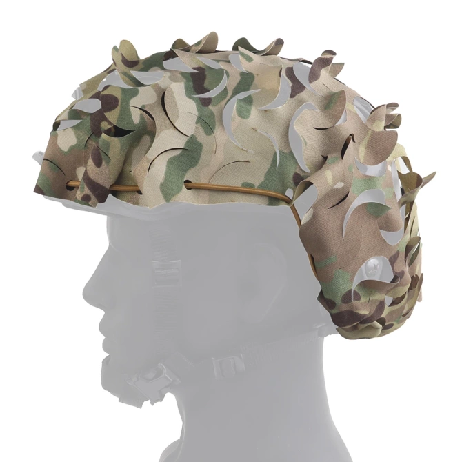 Universal helmet masking Wosport Laser Cut Cover Multicam