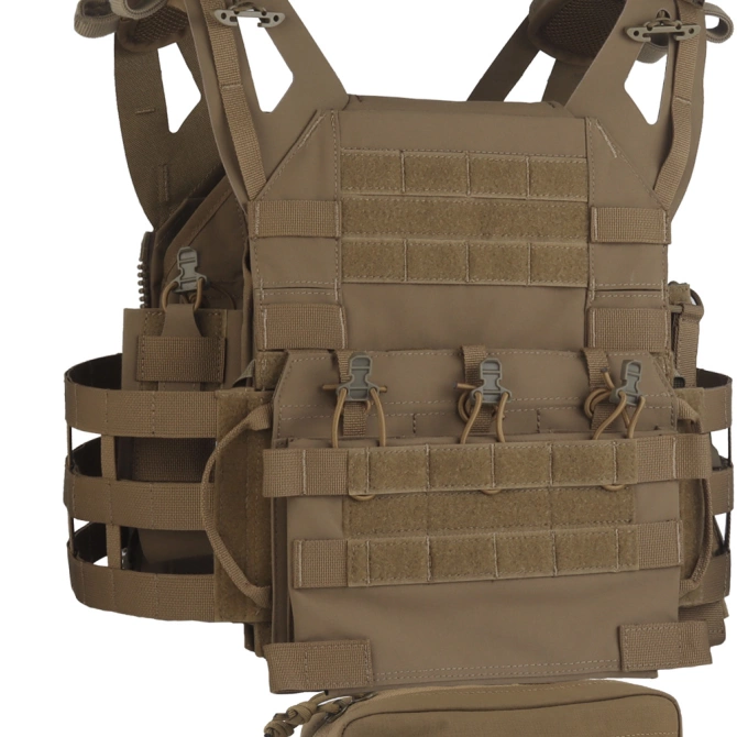 Plate Carrier Vest Wosport VE-106 Coyote Brown