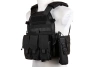Kamizelka Plate Carrier Emerson Gear 6094A Style z zestawem ładownic Czarny