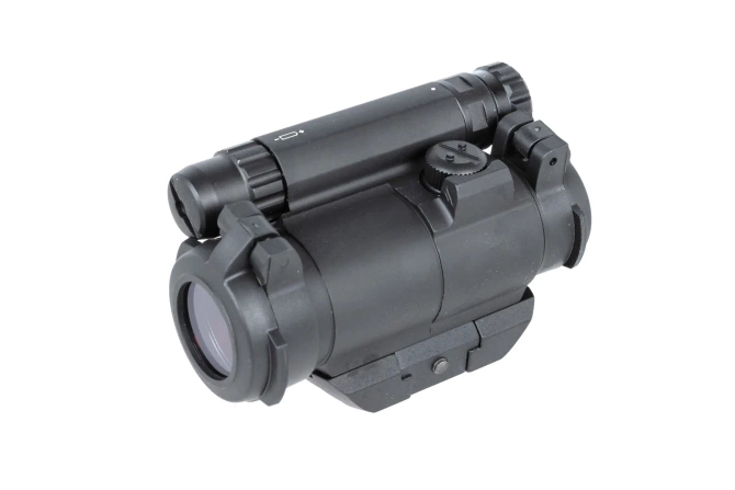 JJ Airsoft M5 low mount red dot sight Black