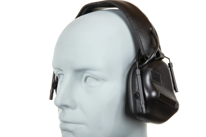 Wosport HD-12 active ear defenders IPSC Gen 5 version Black