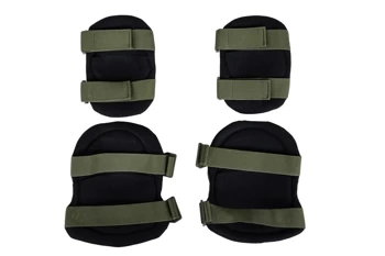 Wosport PA-07 knee and elbow protector set Olive