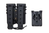 Carrier for 2 9mm magazines Wosport Urban Assault Long Quick Pull Black