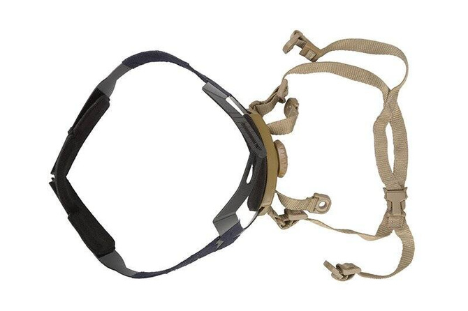 Helmet Webbing and Harness - Tan