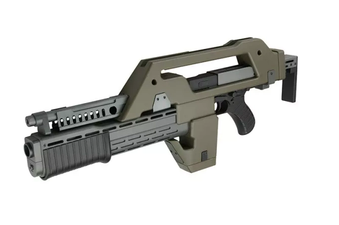 Replika karabinu M41A Pulse Rifle - oliwkowa