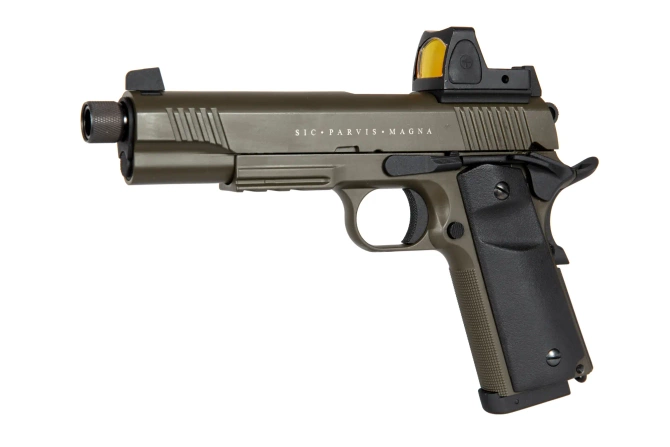 SECUTOR RUDIS MAGNA XIV CO2 Pistol Replica - Olive Drab