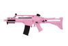 Replika karabinka H&K G36C IDZ F-AEG - różowy