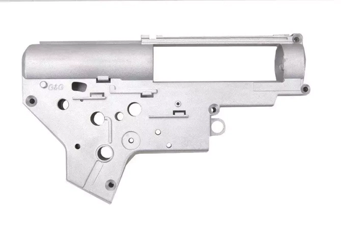 Reinforced V2 gearbox frame for Blow Back system replicas