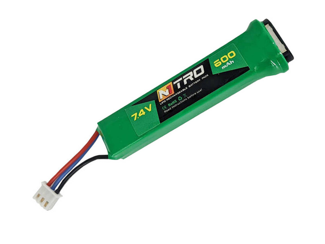 Akumulator LiPo 7,4V 600mAh (AEP) - NITRO + alarm gratis