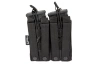 M4/M16 type double magazine pouch - black