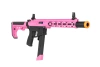airsoft Specna Arms SA-FX02 FLEX™ HAL ETU Pink machine pistol with orange discharge device