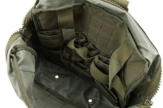 Udowa kieszeń cargo z ładownicą - olive drab