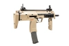 SMG7 A1 GBB submachine airsoft gun - tan