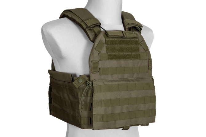 Quick Release Tactical Plate Carrier - olive green