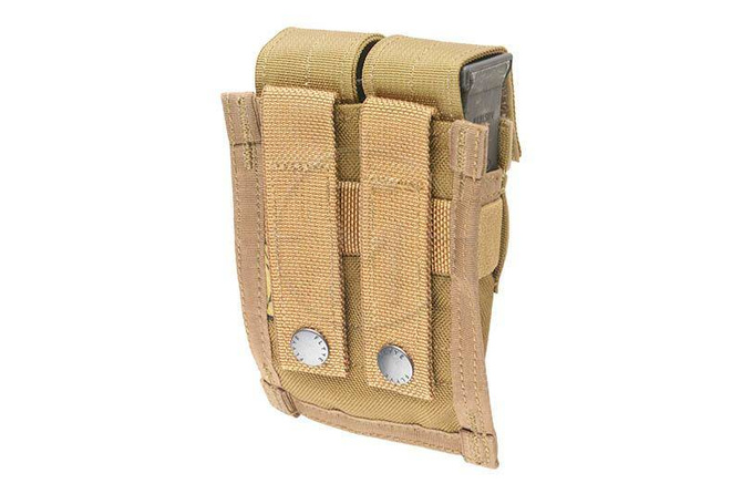 Podwójna ładownica na magazynki typu 9mm MOLLE - Coyote Brown - FLYYE INDUSTRIES