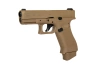 Replika pistoletu GBB Glock 19X CO2 - coyote