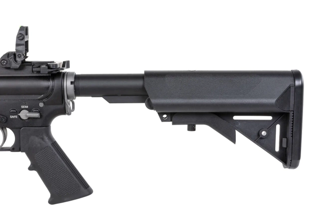 Karabinek ASG SRC DUAL POWER SR4 M4 ZAROS-S GBB z magazynkiem green gas