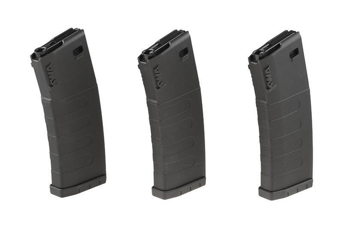 Magazynek mid/low-cap 120/30 kulek do M4/M16 (3 sztuk) - KWA